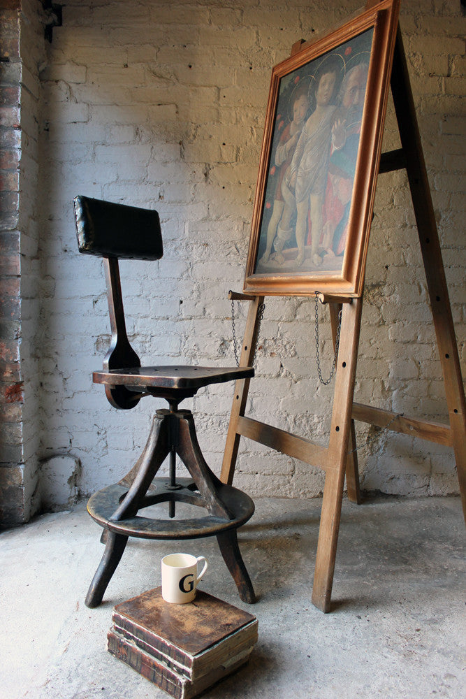 A Good c.1900 Artist's Chair by Glenister of High Wycombe
