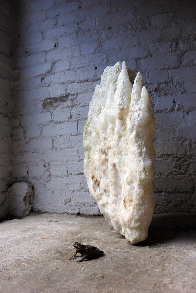 A Fabulous Large Mineral Stalagmite Specimen of Chinese Origin