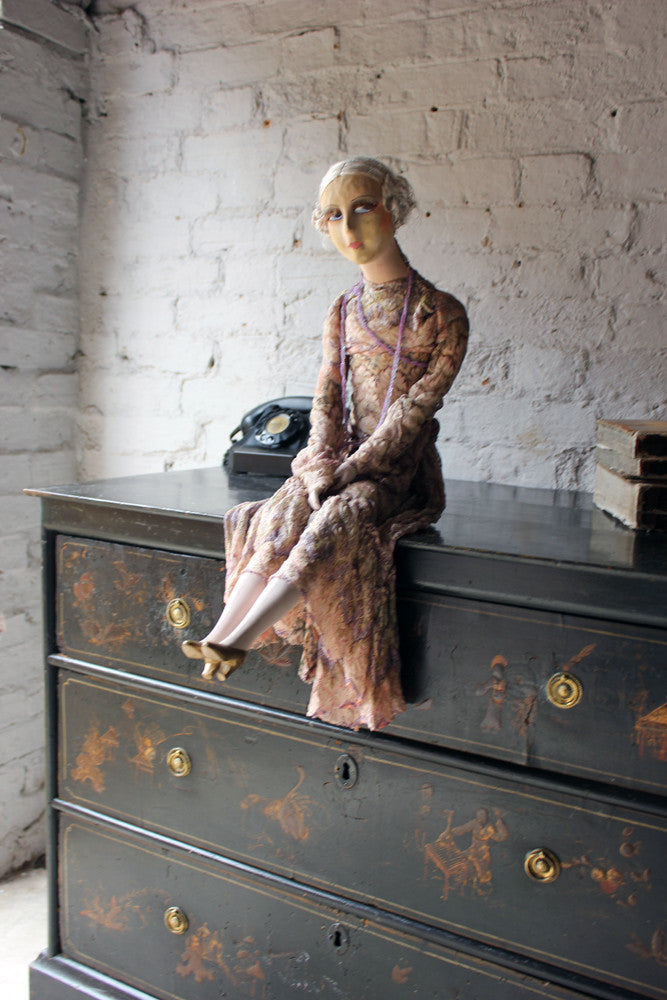 A Beautiful Early 20thC French Boudoir Doll