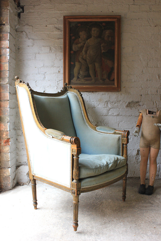 A Fine 19thC French Gilt Framed Armchair