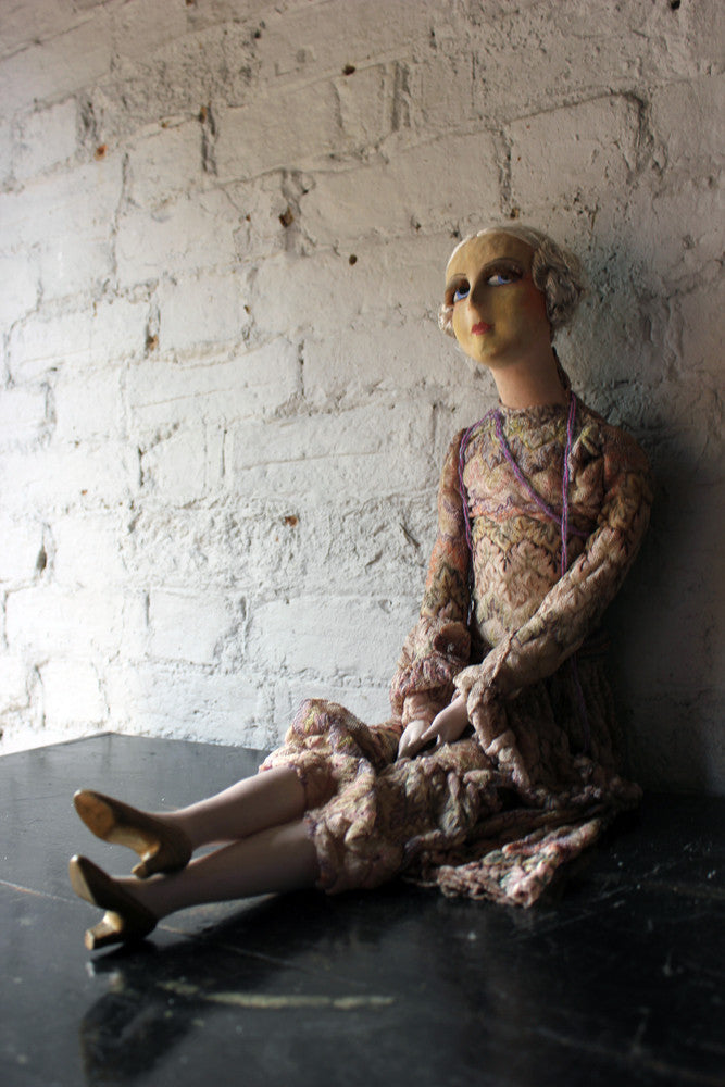 A Beautiful Early 20thC French Boudoir Doll