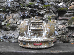 A Fascinating Salvaged Shipwreck Forecastle Relic in the Form of A Ducal Crown; D-Day 1944