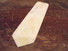 A Fine c.1810 Miniature Marine Ivory Scrimshaw Sailors Love Token Stay Busk
