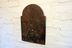 A Decorative 19thC Grandfather Clock Painted Dial