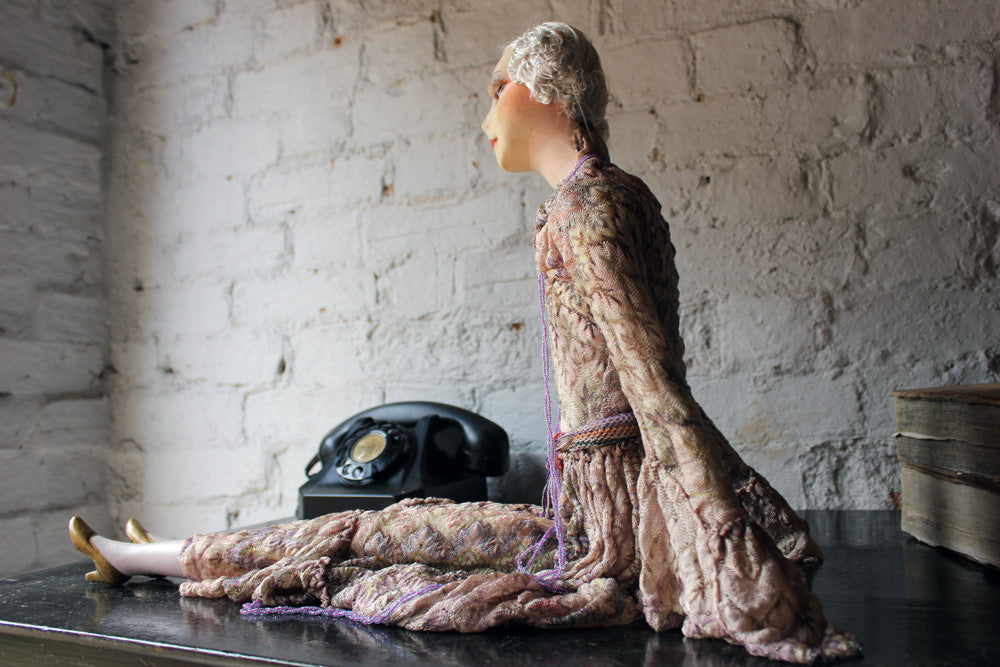A Beautiful Early 20thC French Boudoir Doll