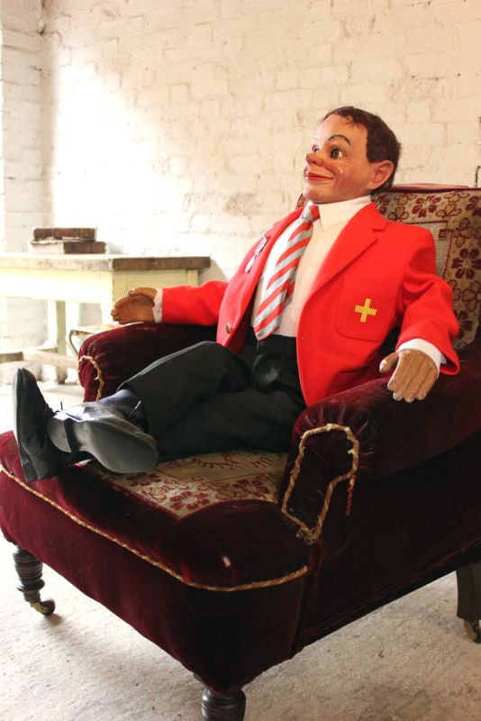 A Fine Quality Mid 20th Ventriloquist's Dummy Attributed to Leonard Insull
