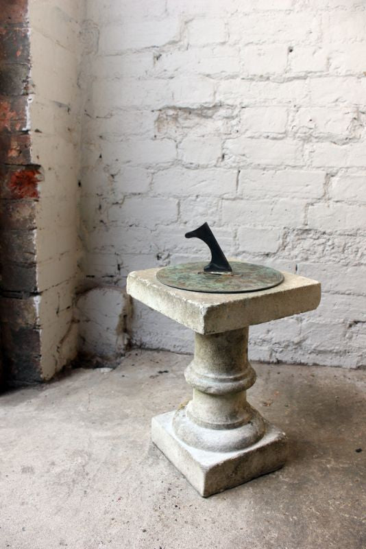 A Fine Early 20thC Stone Sundial by Maple & Co, London