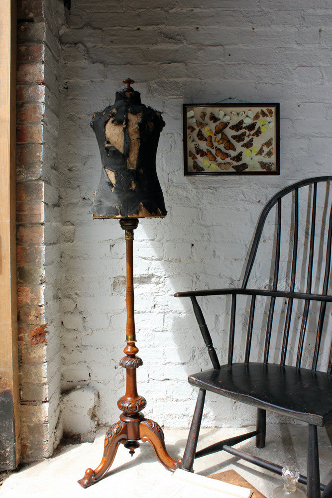 A Fine Quality Victorian Carved Mahogany Mannequin by Harris & Sheldon Ltd