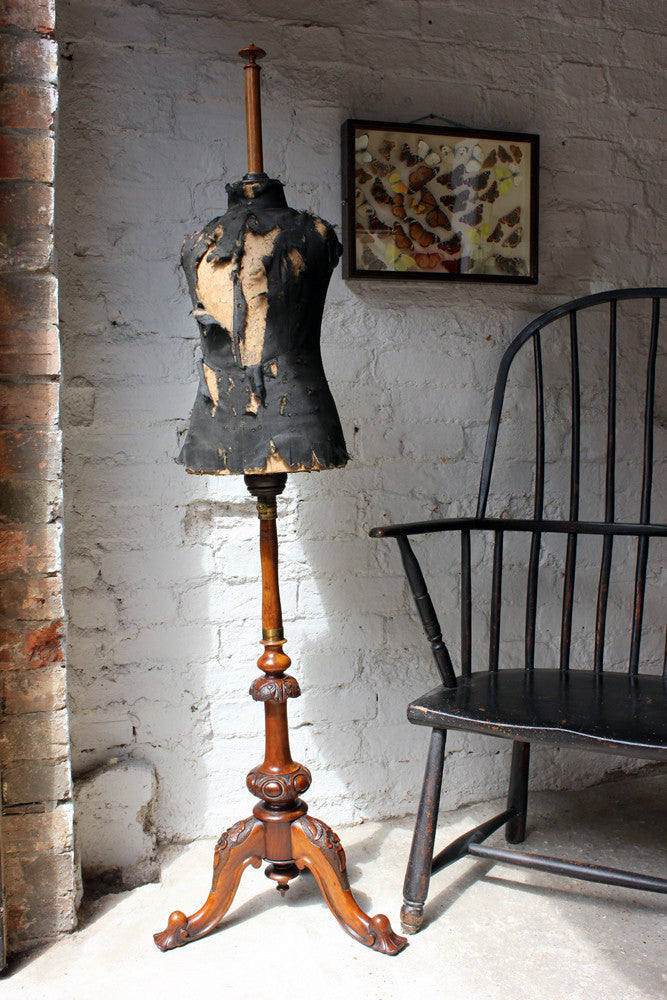 A Fine Quality Victorian Carved Mahogany Mannequin by Harris & Sheldon Ltd