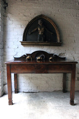 A Good Quality Early Victorian Oak Hall Table c.1840