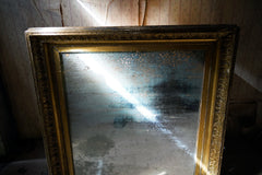 A Good & Large Rectangular Giltwood Wall Mirror; c.1800 & Later
