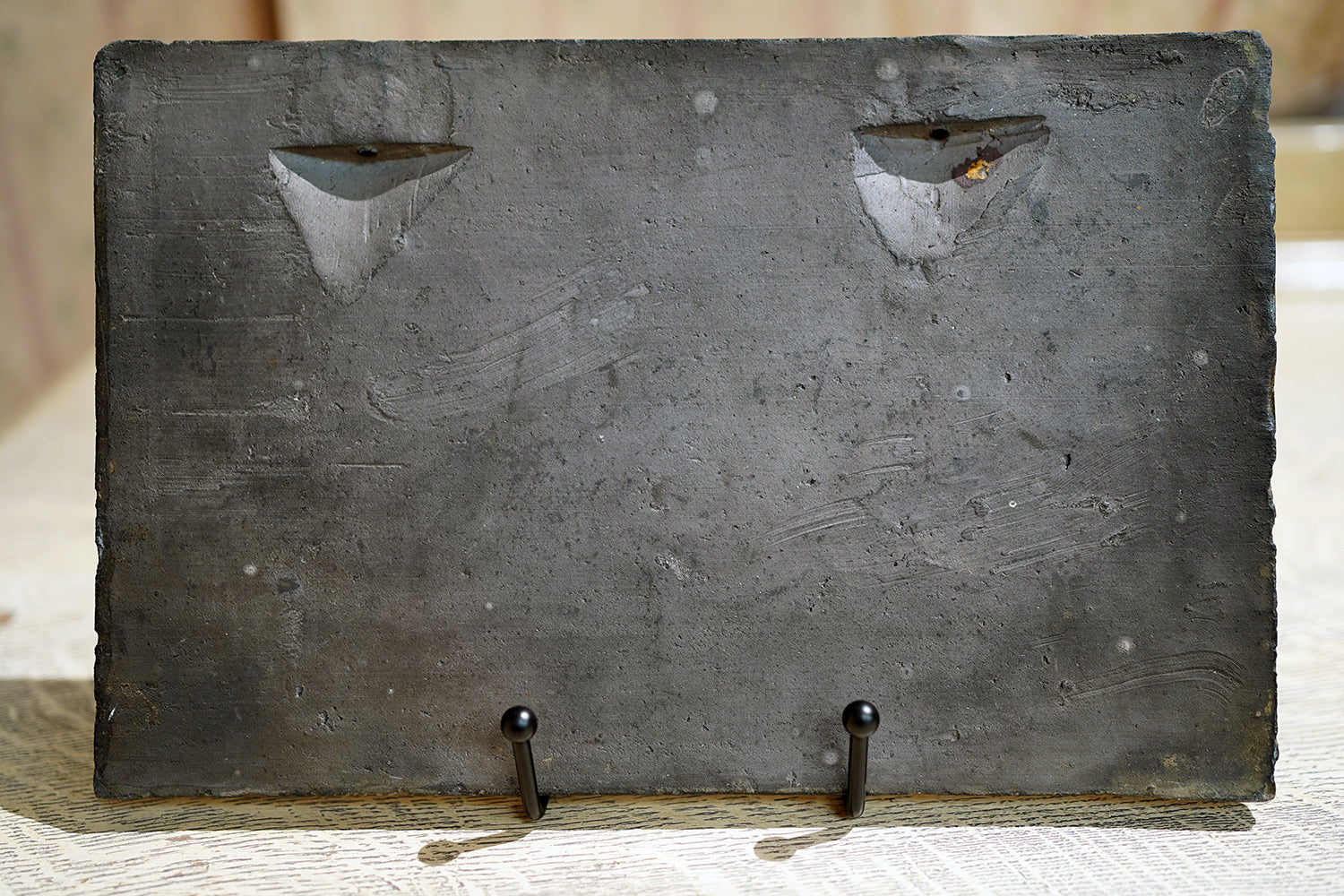 A Decorative Trio of Early 20thC Graduating Slate Plaques Depicting Classical Greek Scenes