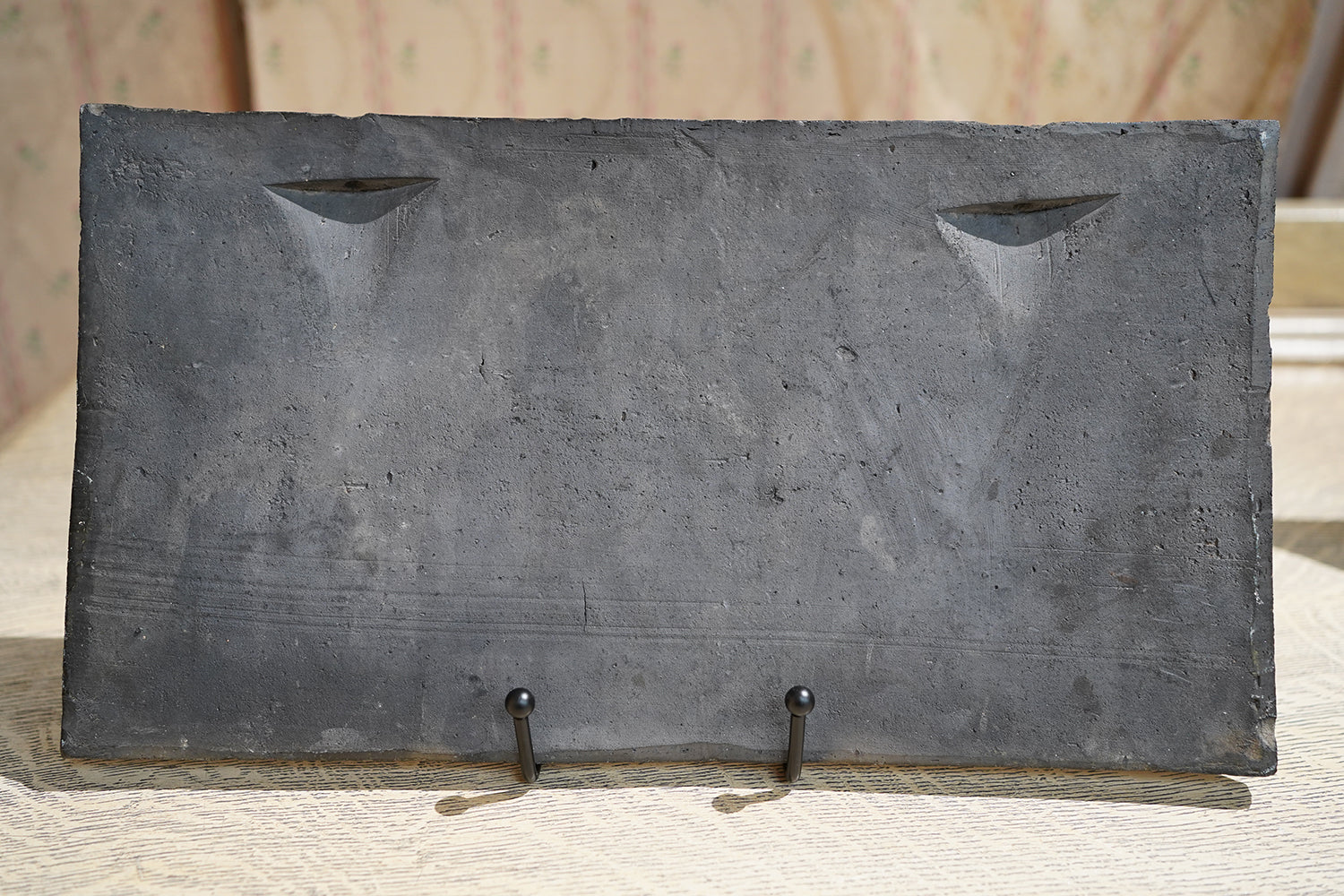 A Decorative Trio of Early 20thC Graduating Slate Plaques Depicting Classical Greek Scenes