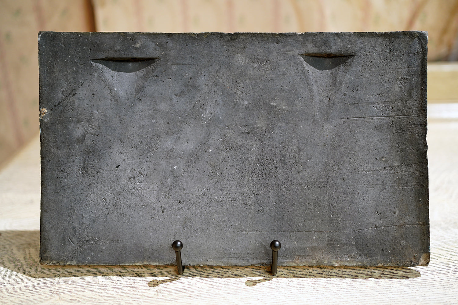 A Decorative Trio of Early 20thC Graduating Slate Plaques Depicting Classical Greek Scenes