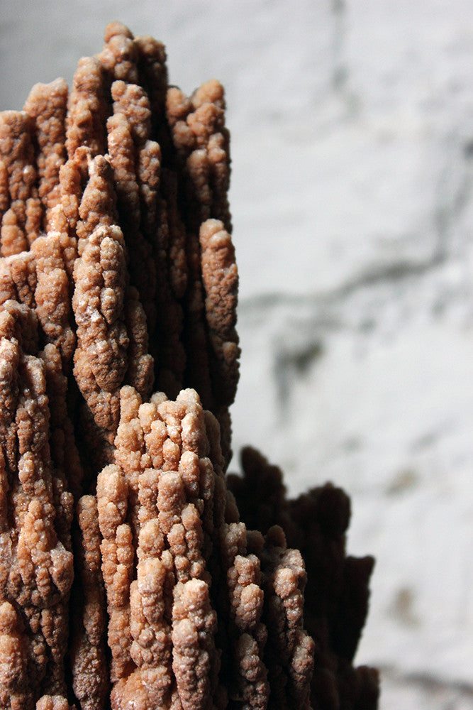 A Beautiful Group of Three Graduated Aragonite Scholar's Rocks