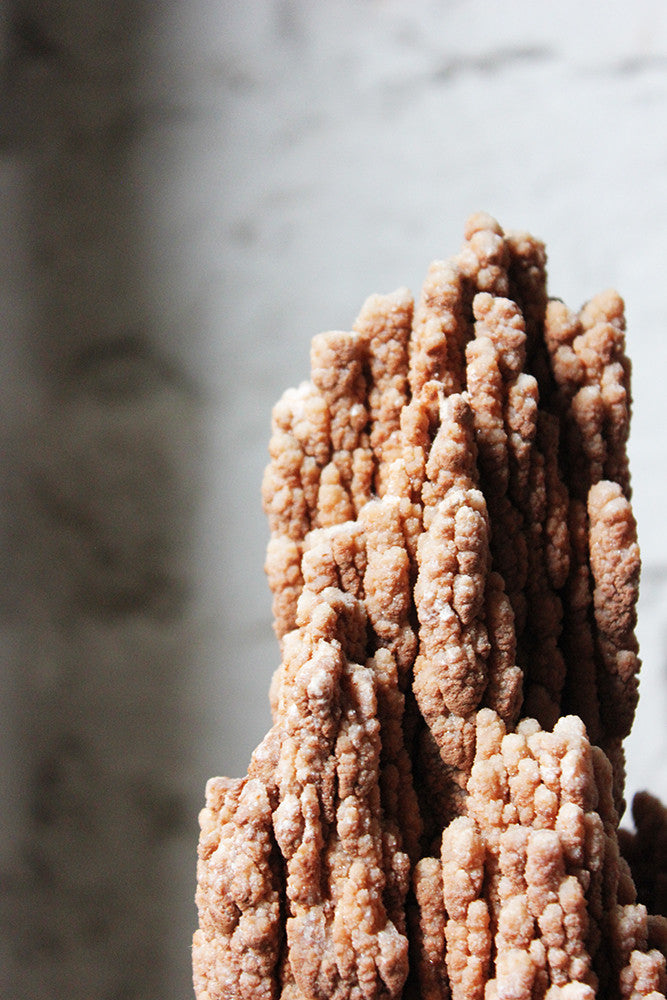 A Beautiful Group of Three Graduated Aragonite Scholar's Rocks