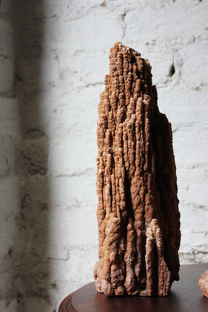 A Beautiful Group of Three Graduated Aragonite Scholar's Rocks