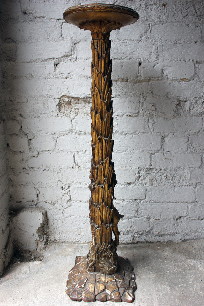A Fine & Decorative Regency Giltwood & Gesso Torchère c.1820