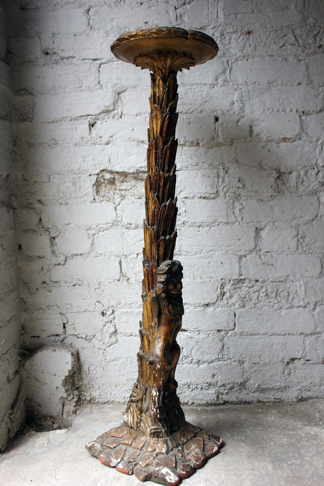 A Fine & Decorative Regency Giltwood & Gesso Torchère c.1820