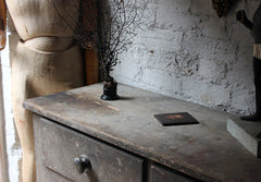 A Decorative c.1900 Painted Pine Cupboard