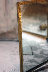 A 19thC French Travelling Triptych Vanity Mirror c.1876