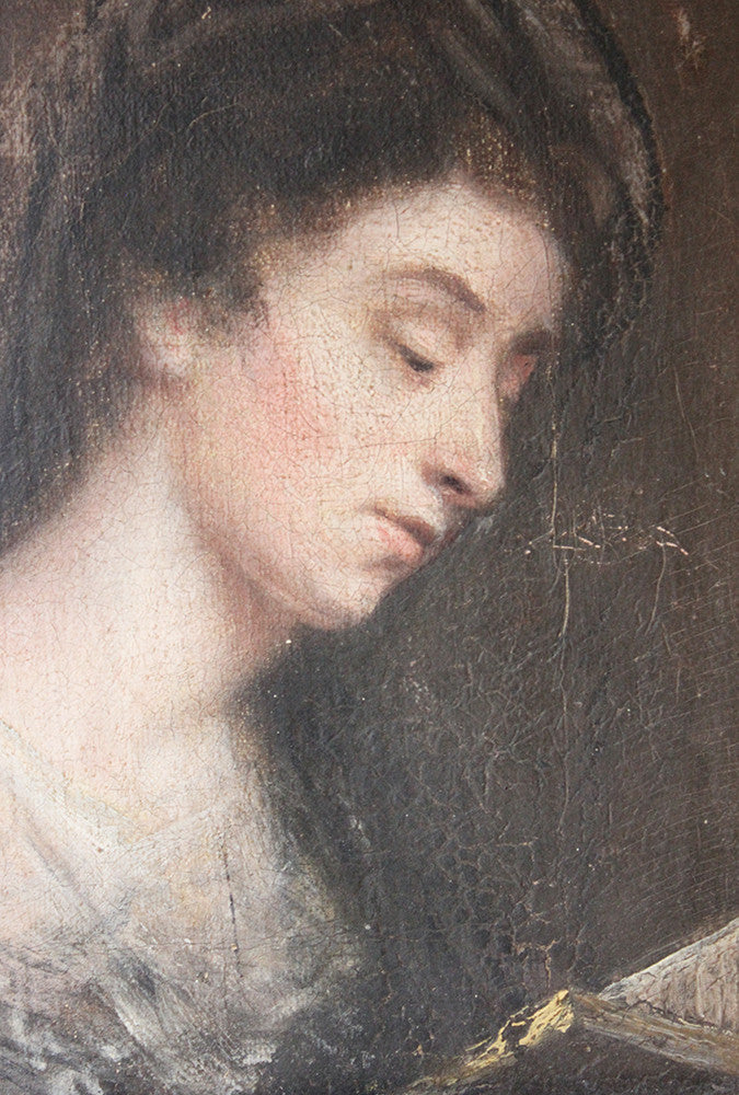 A Good 18thC English School Portrait of a Lady c.1770