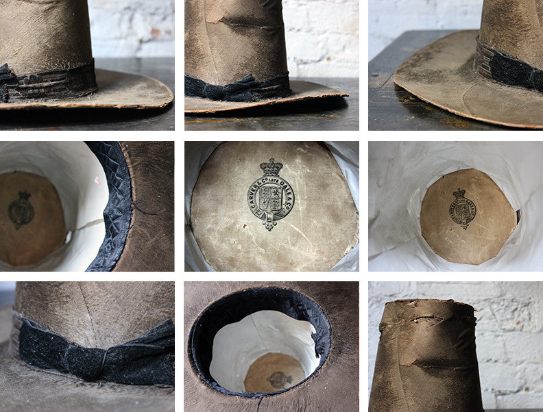 A Glorious Mid-19thC Ladies Silk Welsh Hat 'Het Gymreig' by 'Carver & Co late Dale & Co' c.1850