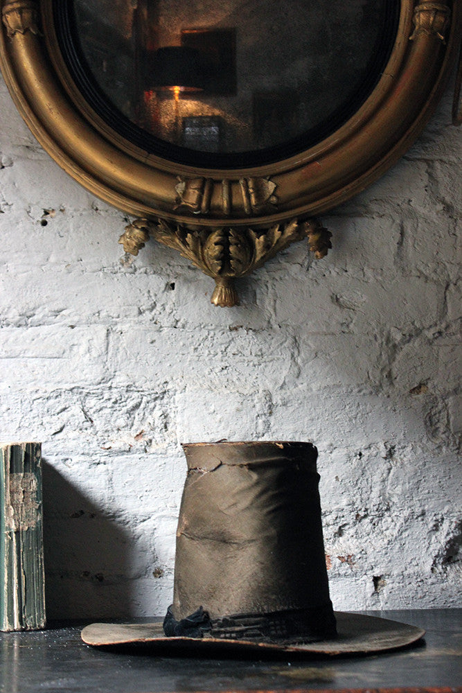 A Glorious Mid-19thC Ladies Silk Welsh Hat 'Het Gymreig' by 'Carver & Co late Dale & Co' c.1850