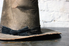 A Glorious Mid-19thC Ladies Silk Welsh Hat 'Het Gymreig' by 'Carver & Co late Dale & Co' c.1850